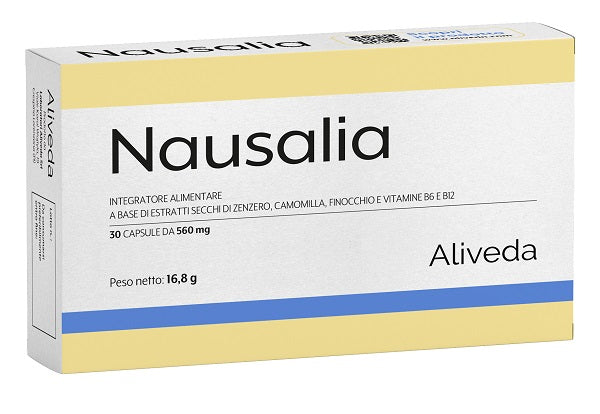 Nausalia 30 compresse senza glutine naturalmente privo di lattosio