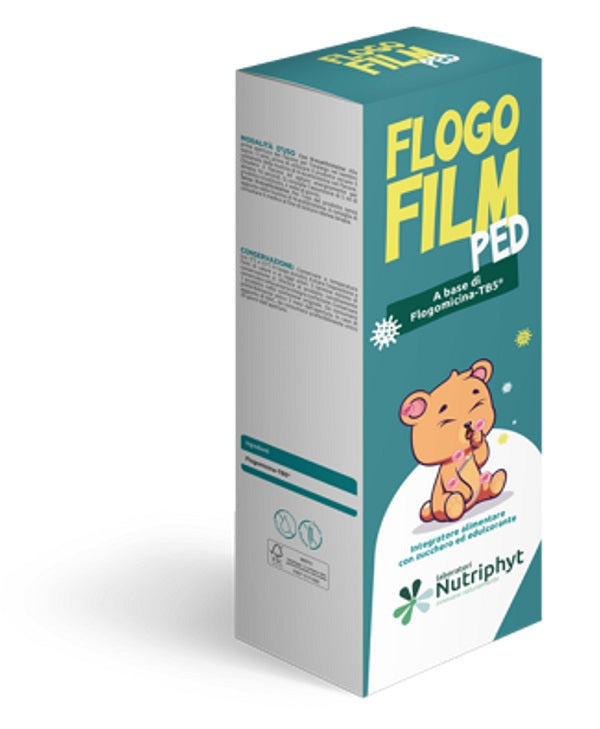 Flogofilm ped 100 ml con zucchero ed eculcorante senza glutine naturalmente privo di lattosio