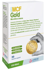 Mcf gold 30 capsule vegetali senza glutine senza lattosio