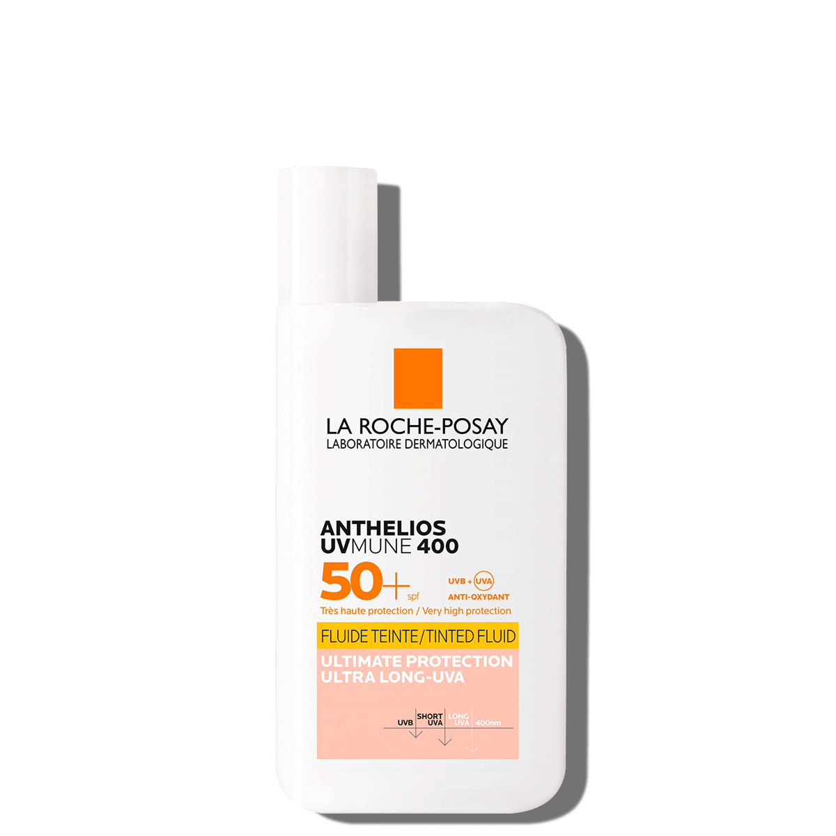 Anthelios UVMune 400 Fluido Invisibile Colorato SPF50+ 50 ml | Protezione Solare Viso