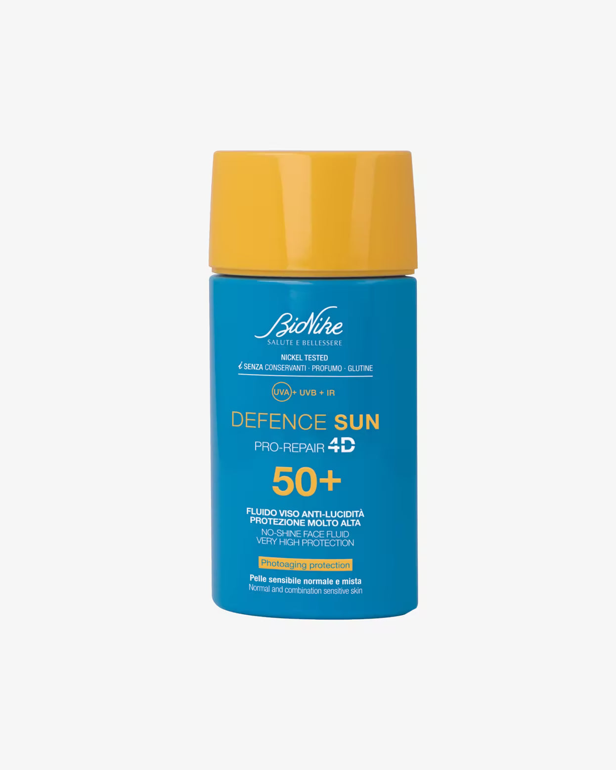 BioNike Fluido Viso Anti-Lucidità SPF50+ 50ml | Protezione Solare Viso