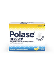 Polase Classico Gusto Limone 12 Bustine | Integratore di Magnesio e Potassio