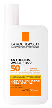Anthelios UVMune 400 fluido inv SPF50+ 30 ml | Protezione Solare Viso Senza Profumo