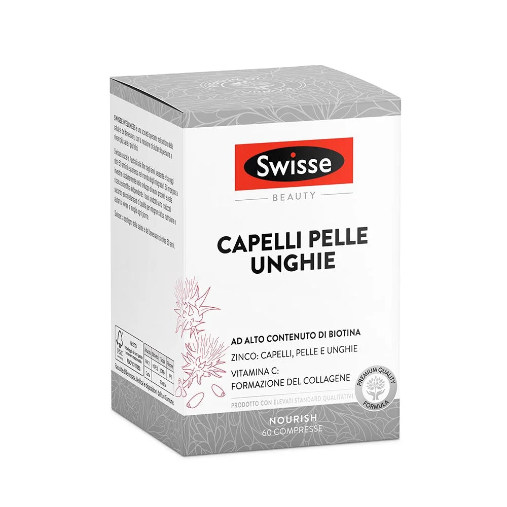 Swisse capelli pelle unghie 60 compresse