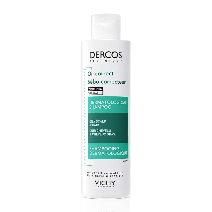 Dercos technique oil control shampoo 200 ml