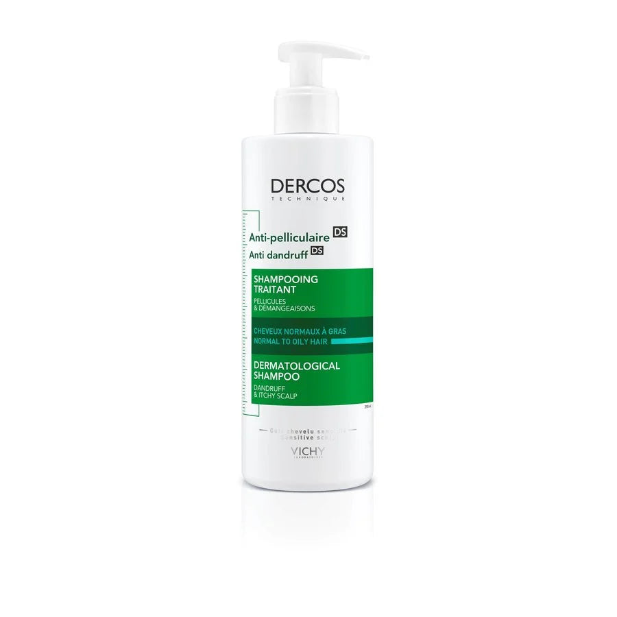 Dercos Anti-Forfora DS Capelli Normali-Grassi 390 ml | Shampoo Antiforfora