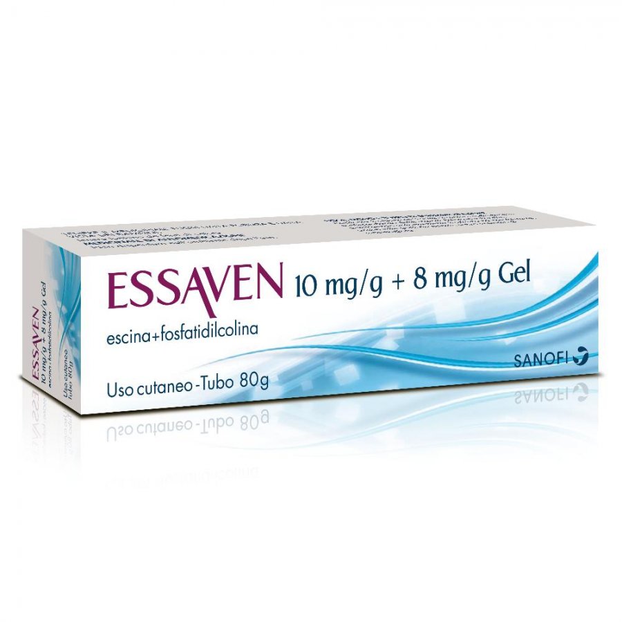 Essaven 10 mg/g + 8 mg/g gel  escina + fosfatidilcolina