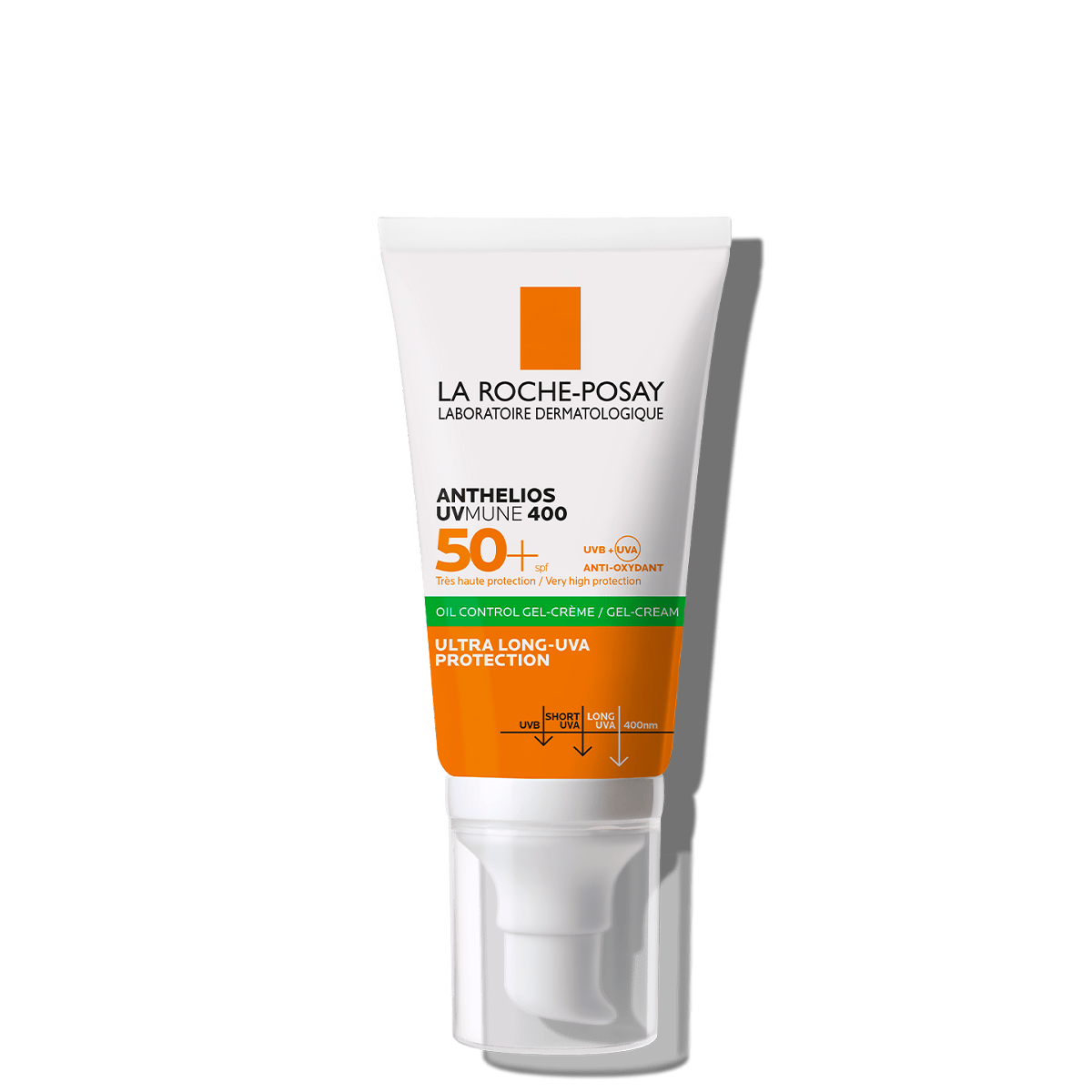 Anthelios UVMune 400 Gel-Crema Oil Control SPF50+ 30 ml | Protezione Solare Viso Con Profumo