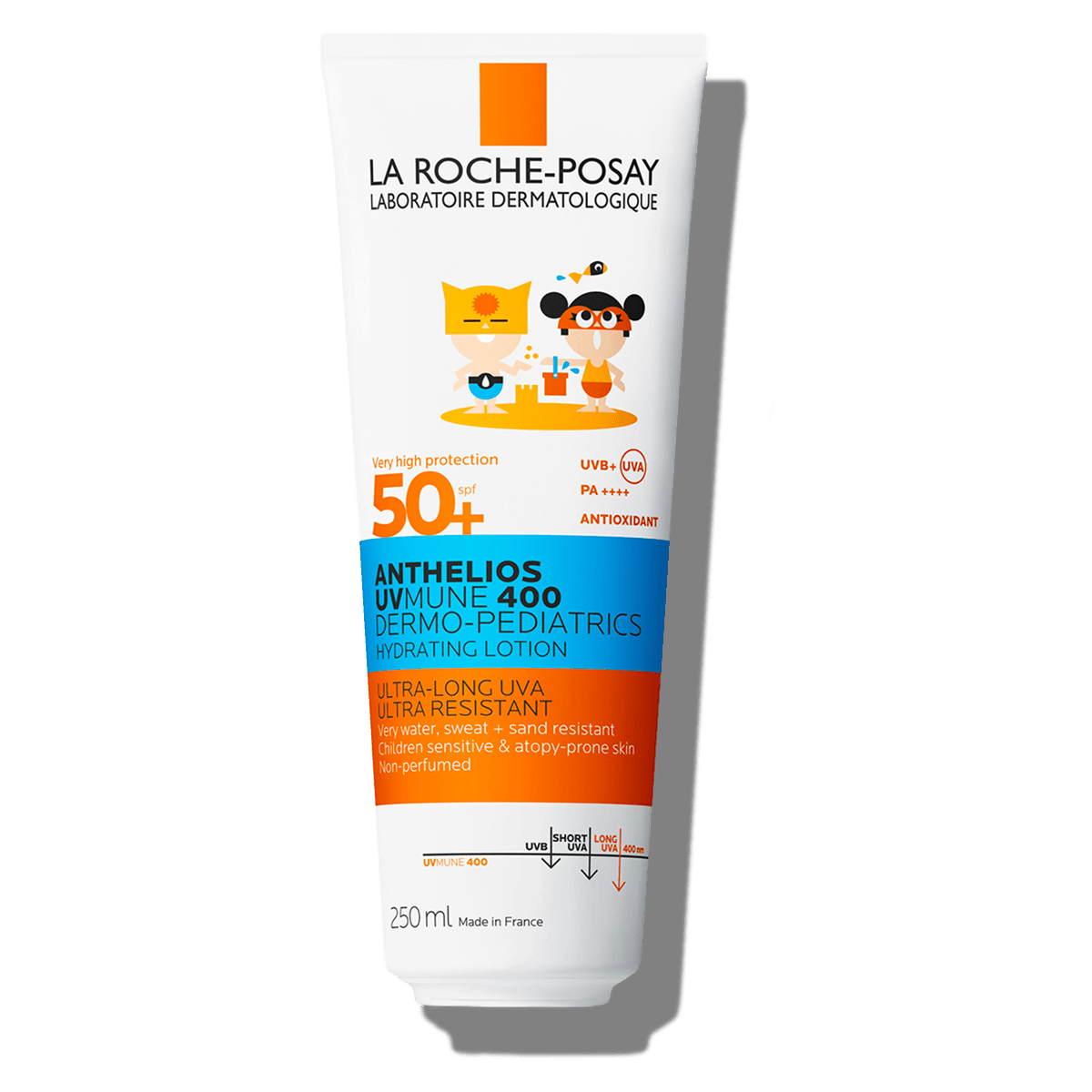 Anthelios UVMune 400 Dermo-Pediatrics Latte Idratante SPF50+ 75 ml | Protezione Solare Bambini
