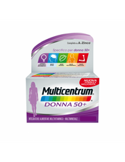 Multicentrum Donna 50+ 60 compresse | Integratore multivitaminico e multiminerale
