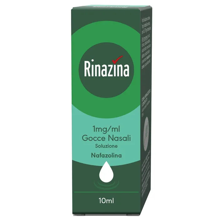 Rinazina 1 mg/ml gocce nasali, soluzione nafazolina