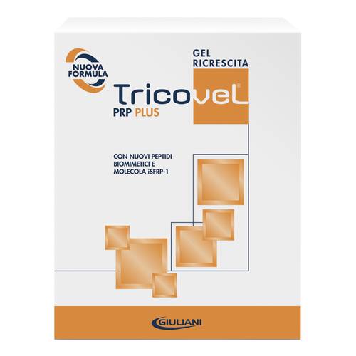 Tricovel prp plus gel ricrescita capelli nuova formula 2x15 ml