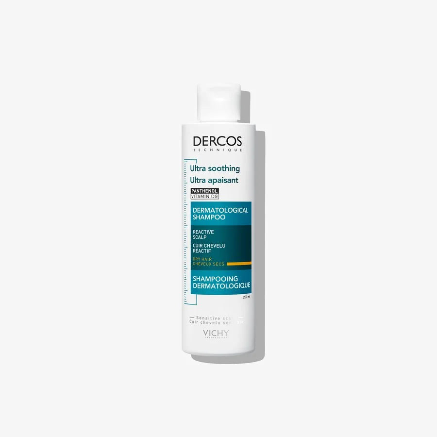 Dercos Ultra Lenitivo Capelli Secchi 200 ml | Shampoo Lenitivo Anti-Prurito