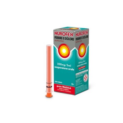 NUROFEN FEBBRE D*200MG/5ML FRA