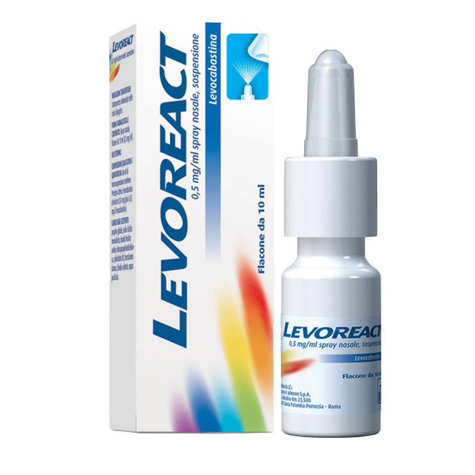 LEVOREACT*SPRAY NAS 10ML 0,5MG