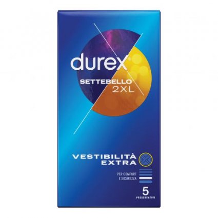 DUREX SETTEBELLO 2XL 5PZ