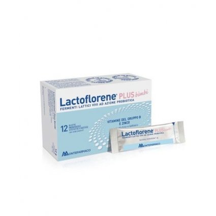 LACTOFLORENE PLUS BIMBI 12BUST