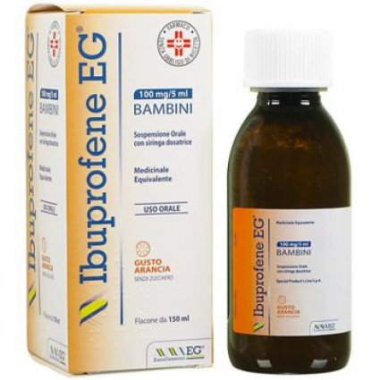 IBUPROFENE EG*BB 150ML ARANCIA