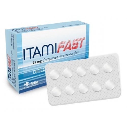 ITAMIFAST*10CPR RIV 25MG