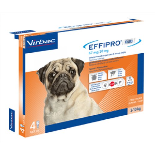 EFFIPRO DUO CANE 67 MG 2-10 KG