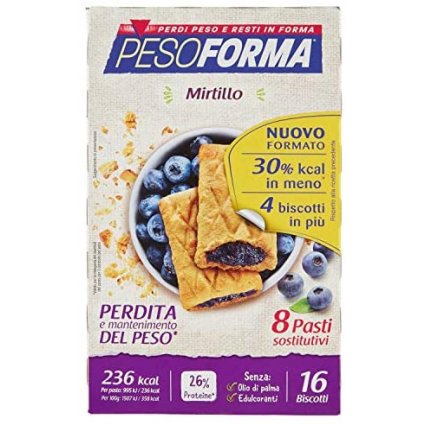 PESOFORMA BISC MIRTILLI 16PZ