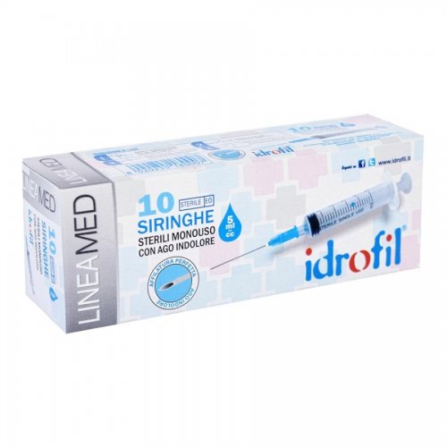 SIRINGHE STER C/AGO 10PZ IDROFIL