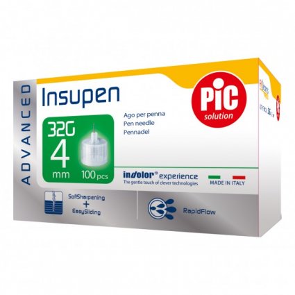 INSUPEN OR 32g 4mm 100 Aghi