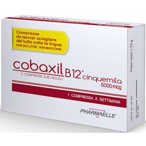 COBAXIL B12 5000MCG 5CPR SUNBL