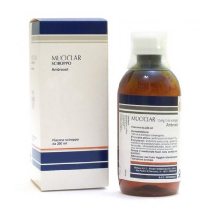 MUCICLAR*SCIR 200ML 15MG/5ML