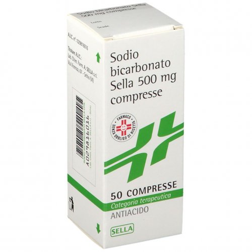 SODIO BICARB*50CPR 500MG