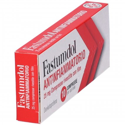 FASTUMDOL ANTINF*10CPR 25MG