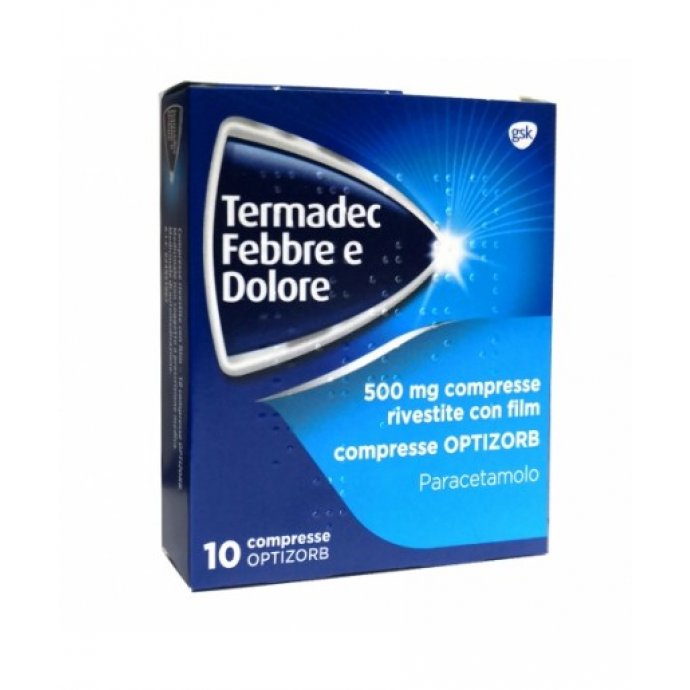 TERMADEC FEBBRE E DOL*10CPR500 scad 10/2023