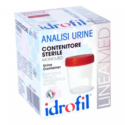 CONTENITORE URINA 120ML IDROFIL