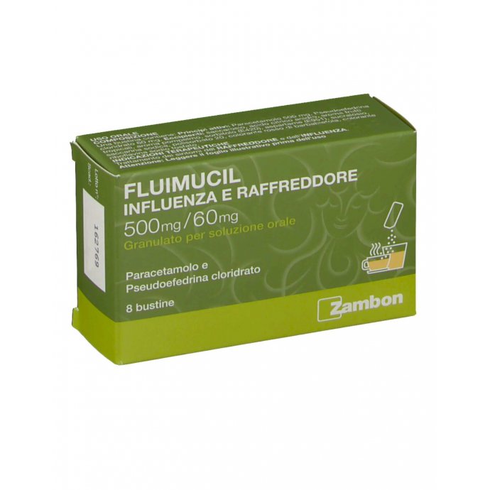 FLUIMUCIL INFLUENZA RAFFR*8BST 