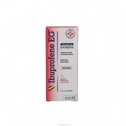 IBUPROFENE EG*BB 150ML FRAGOLA