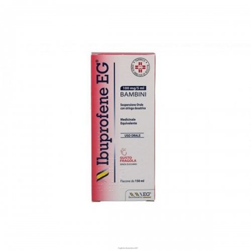 IBUPROFENE EG*BB 150ML FRAGOLA