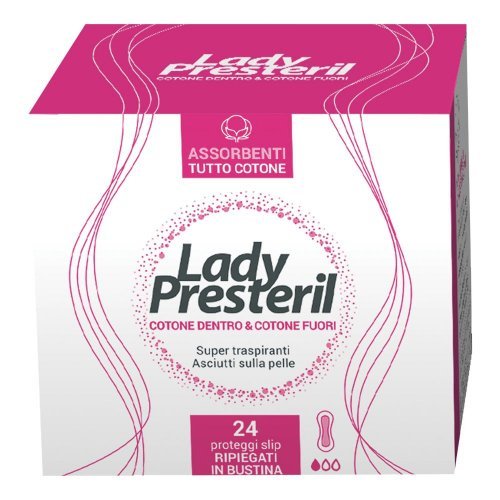 Lady Presteril Proteggi Slip Ripiegati Biodegradabili
