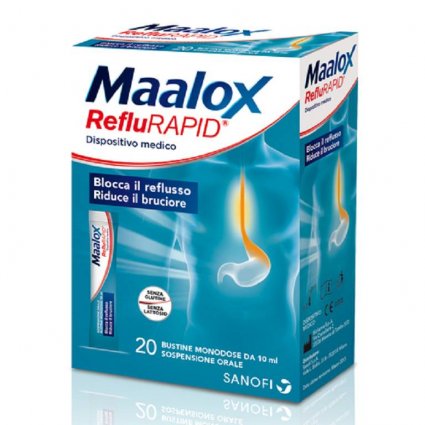 MAALOX REFLURAPID 20BUST TP