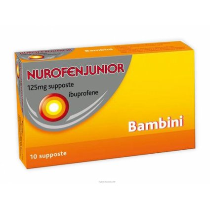 NUROFENJUNIOR*10SUPP 125MG