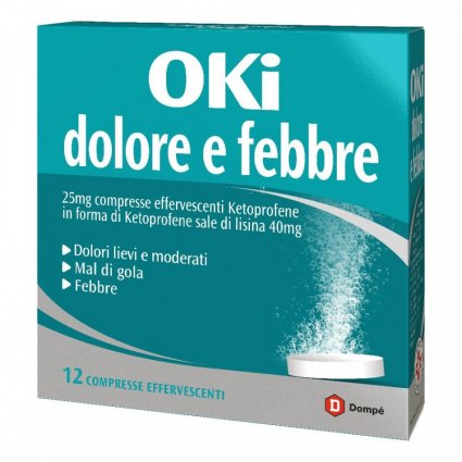 OKI DOLORE E FEBBRE*12CPR EFF 