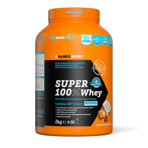 Super 100% Whey Almond&Coconut 2kg