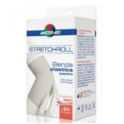 BENDA ELASTICA AUTOBLOCCANTE MASTER-AID STRETCHROLL 6X4