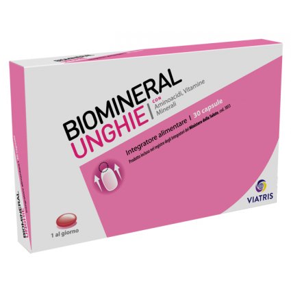 BIOMINERAL UNGHIE 30 cps - scad. 04/24