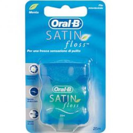 ORAL-B*SATIN FLOSS MENTA25MT