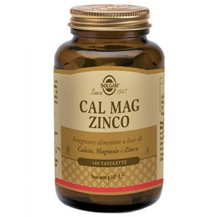 CAL MAG ZINCO 100 TAV.SOLGAR