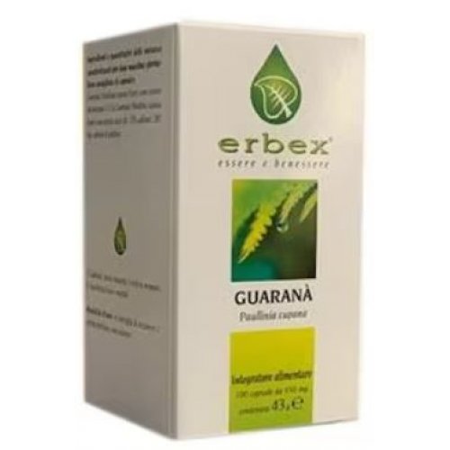 GUARANA'100 Cps 430mg ERBEX