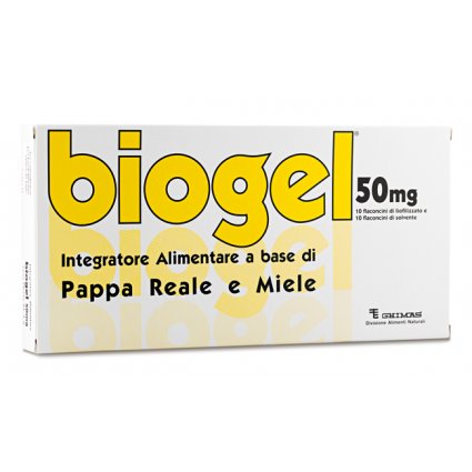 BIOGEL  50 MG 10FLAC+10FLAC