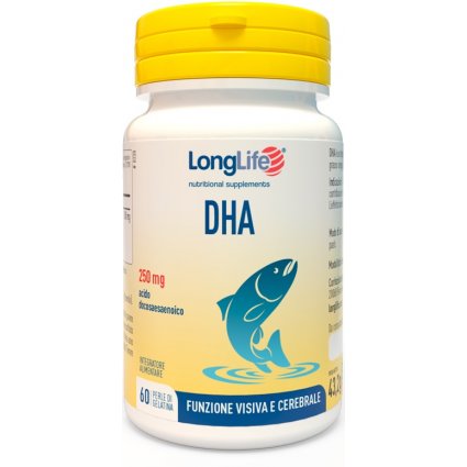 DHA 200MG LONGLIFE 60PRL