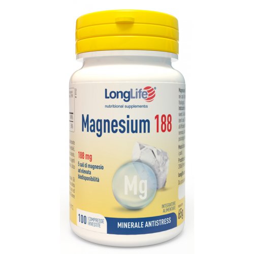 MAGNESIUM 100CPR 188M LONGLIF