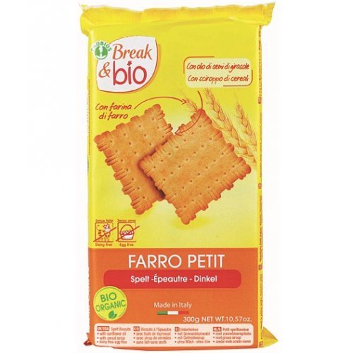 B&B Bisc.Farro Petit 100% 300g